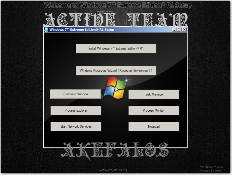 Windows 7™ Extreme Edition 32BIT -  Pass: ActiVe Team 1zpt8h10