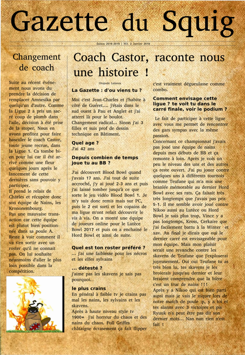 Gazette du Squig : N°2 Gazett10