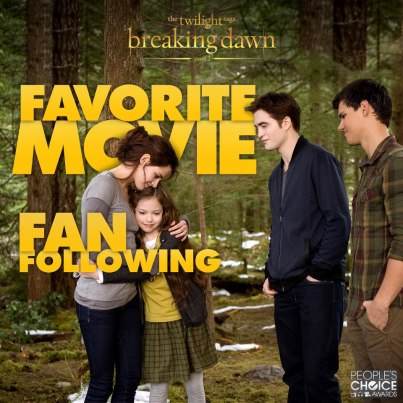  Favorite Movie Fan Following Twilight premios people choice awards 2013 40976210