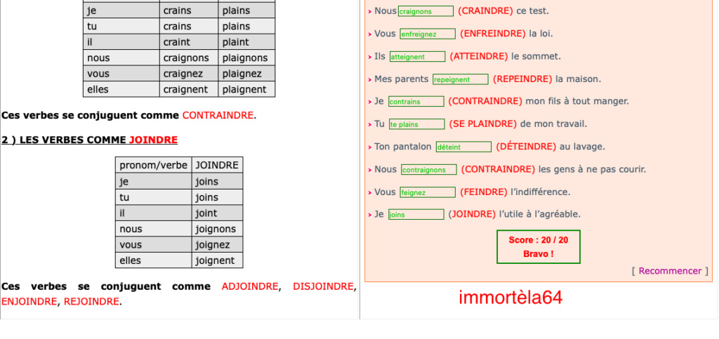 Le présent de l'indicatif (quiz au bas page 1) - Page 22 Captur16