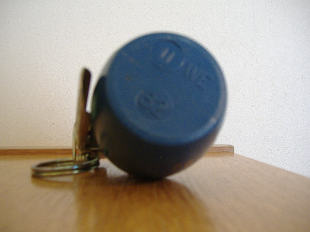 Ancienne grenade au plâtre Grenad14