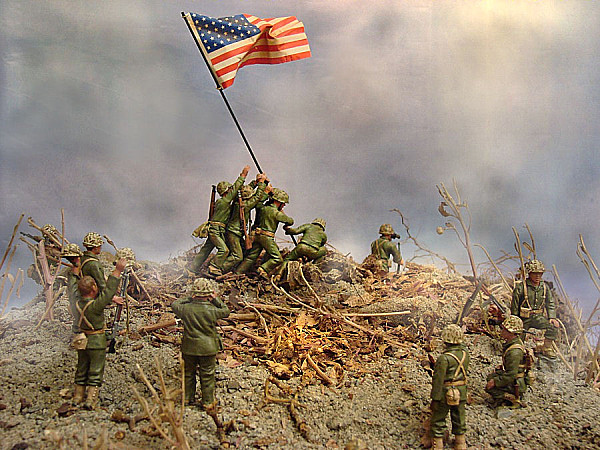 Dioramas sur la 2° Guerre mondiale. 121