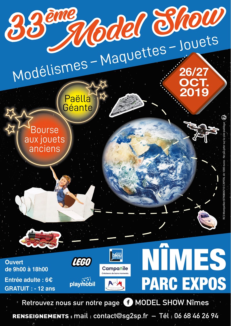 (10) - Octobre 2019 : 26 et 27 : Exposition de Modélisme à NÎMES 30000. 2019-010