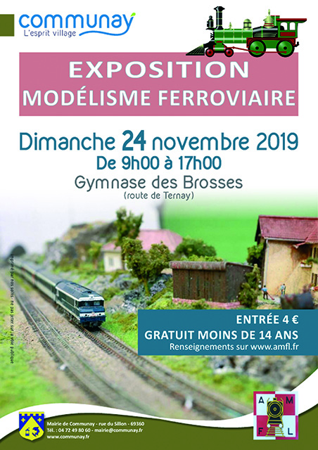 (11) - Novembre 2019 : 24 Exposition de Modélisme à COMMUNAY 69360. Commun10