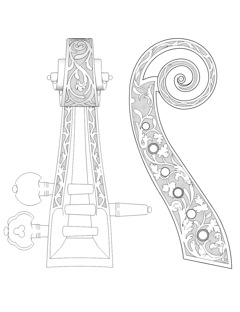 Dessiner une spirale de Cornu ou Clothoïde Volute10