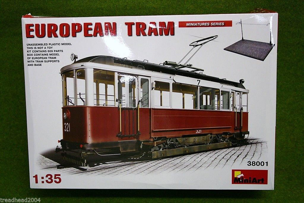 Revue de troupes - European tram Miniart, Tourenwagen ICM, Italian light delivery et italian light car Bronco - 1/35 Europe10