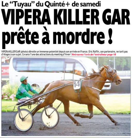 Presse Hippique pour le Samedi 14 Septembre 2018 0434