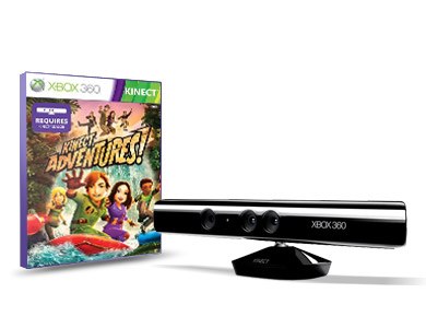 XBOX 360 Kinect + game brand new Kinect10