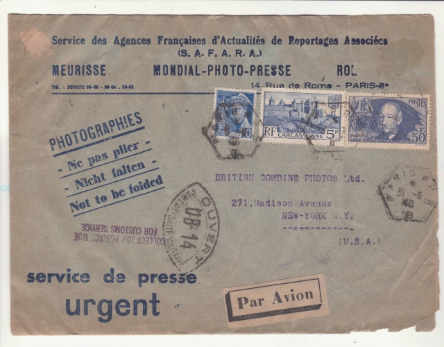 1939 - Le contrôle des informations - Censures de la Presse et dela Publication. (UB14 - UA6) _1_00013