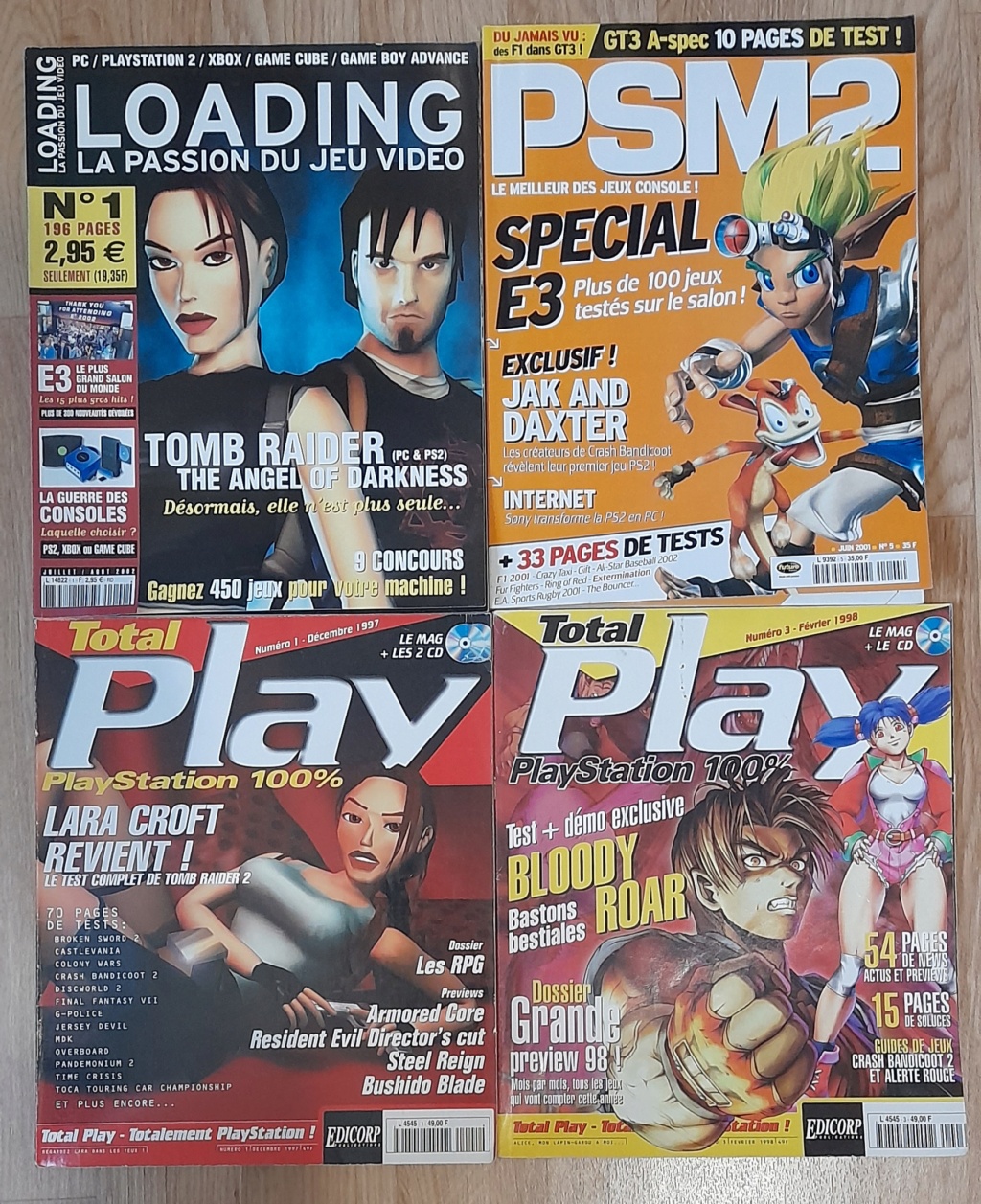 VTE Magazines Player One RPG Consoles Max et bien d'autres J_dive13