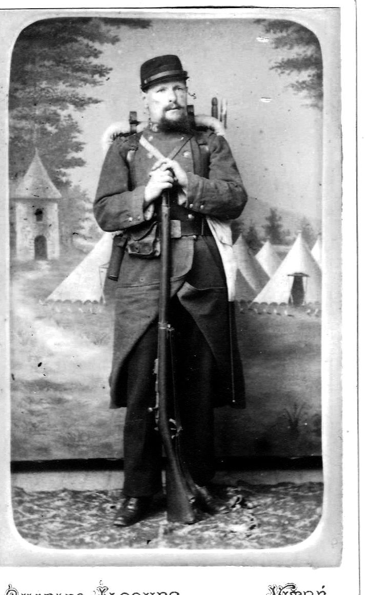 Photo de  lignard guerre impériale  1870? Soldat10