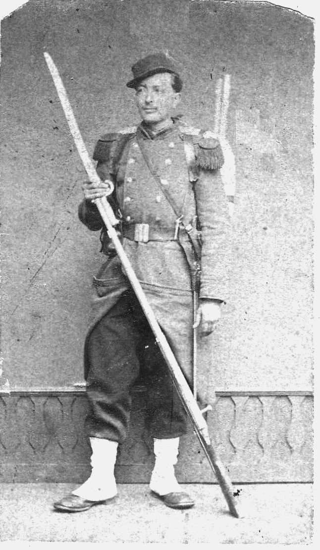 Fantassin du 4 ème régiment d'infanterie de ligne en 1870 , prêt à partir! Soldat12