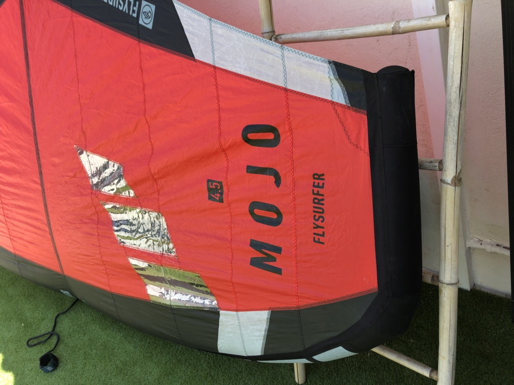 Aile de Wingfoil Flysurfer MOJO 4.5 m2 Baisse à 350 Euros (Vendue ) Img_3111