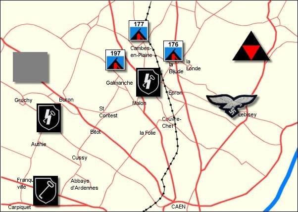 Bataille de Caen (7-9 juillet 1944) 4 avril 2012 - Page 3 Plan10