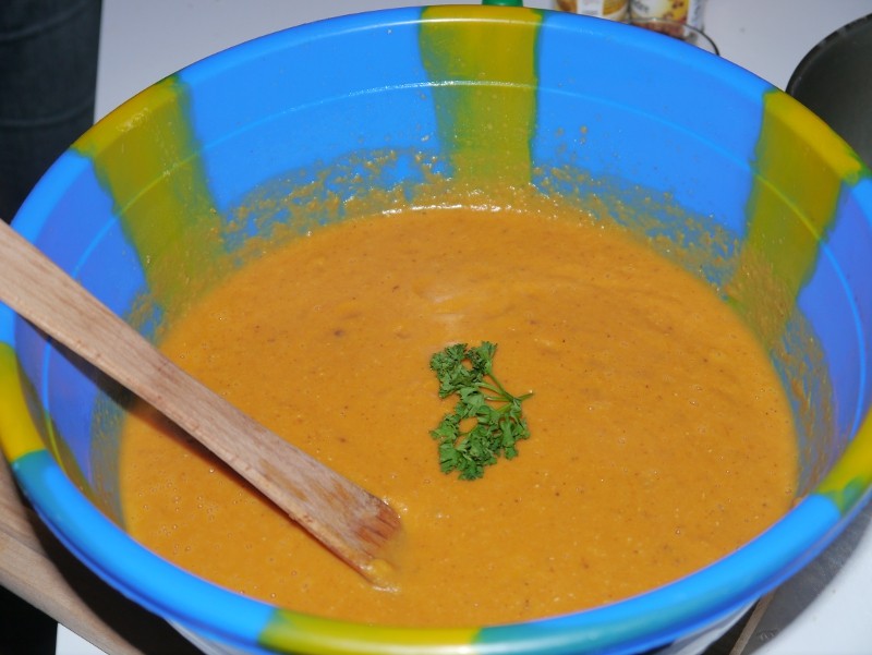S04 du 26 novembre au 2 décembre 2012 : Soupe Lentilles Corail P1000610