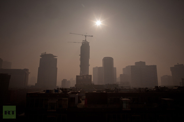 Air pollution in Beijing surpasses 'health hazard' levels  Severe10