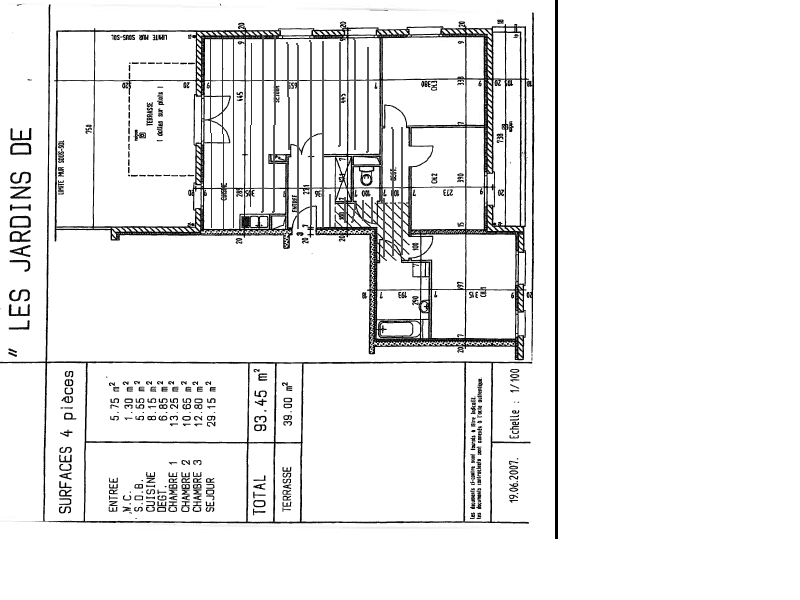 Sens de pose du parquet .... Plan_m14