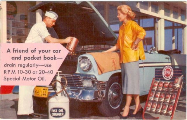 Photos et cartes postales d'époque, Chevrolet 1956 Standa10