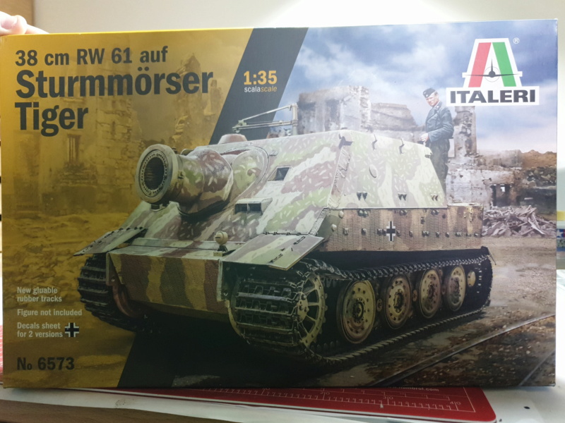 Sturmmörser Tiger - Italeri 1/35 Mise a jour le 25/11 Img-2148