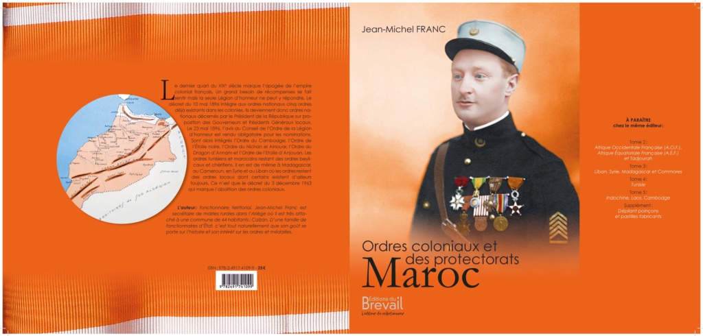 Livre sur les Ordres Coloniaux et des protectorats Tome 1 Maroc  Cv_med10
