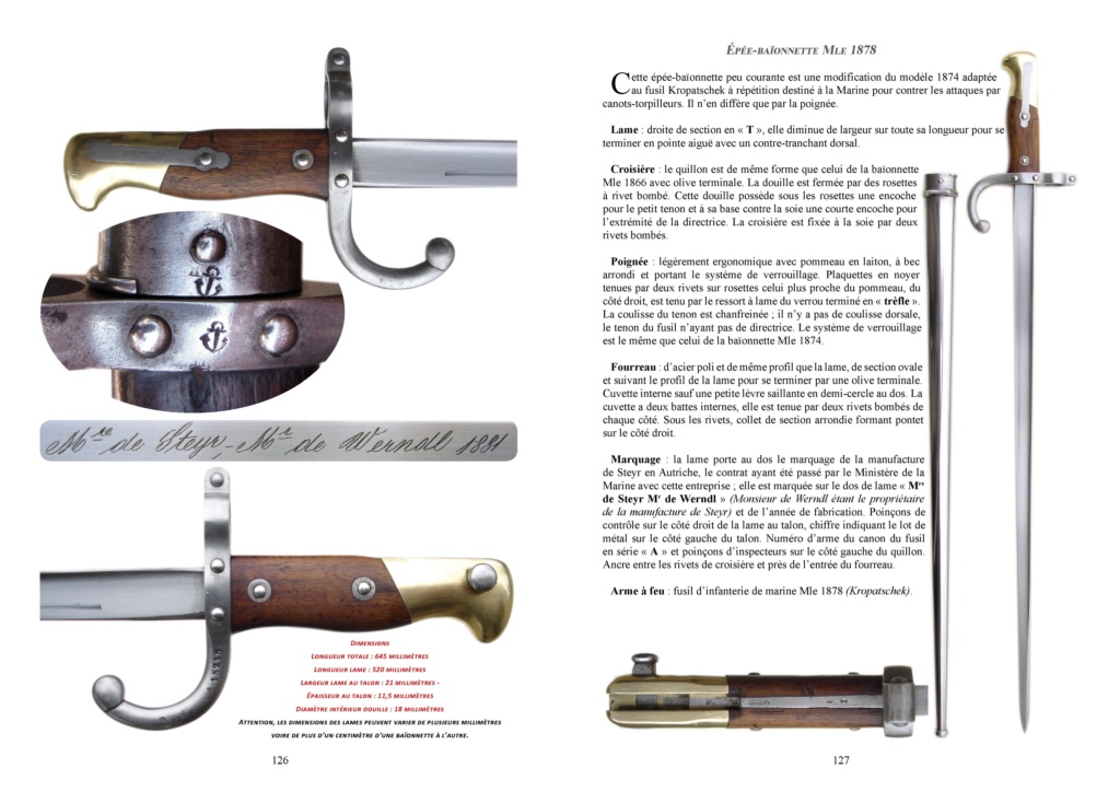 Les baionnettes de  fusils Kropatschek  Nouvea27