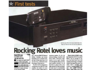 Rotel RCD 1070 - 5 Star Awards CD Player (Sold) Rotel_11