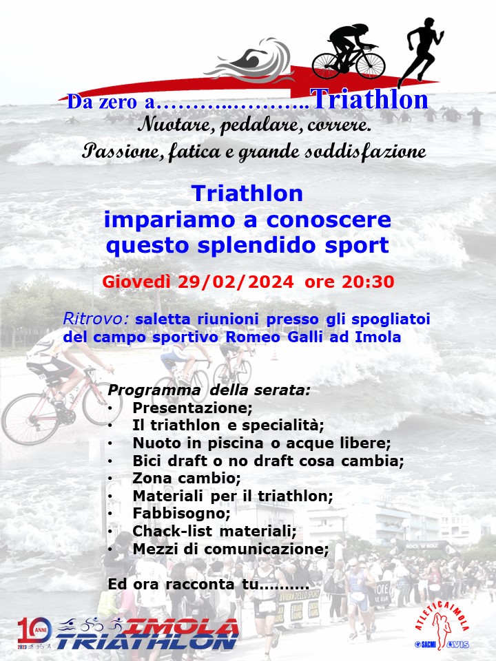 Triathlon, impariamo a conoscere questo splendido sport - 29/02/2024 20240210