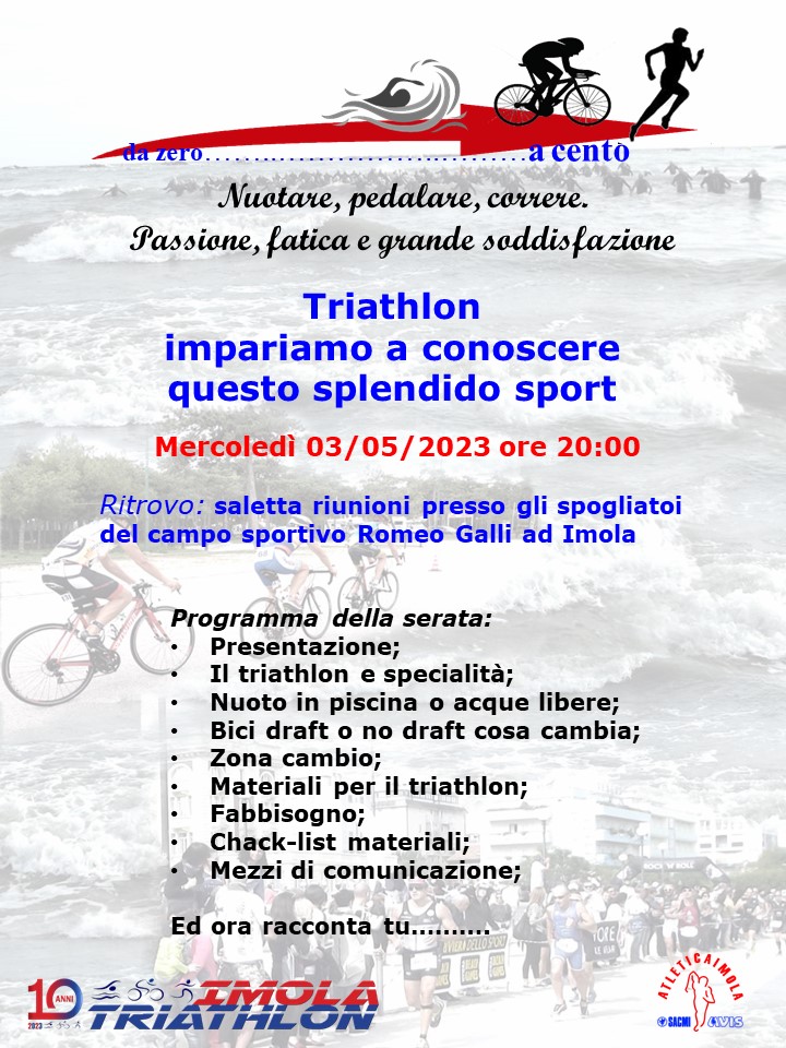 Incontro formativo Triathlon Primi passi - 03/05/2023 Diapos10