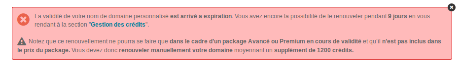 Mon domaine a expiré et ne pointe plus vers mon forum !  Screen11