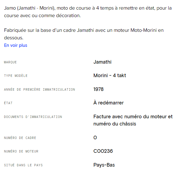 JAMATHI-MORINI C10