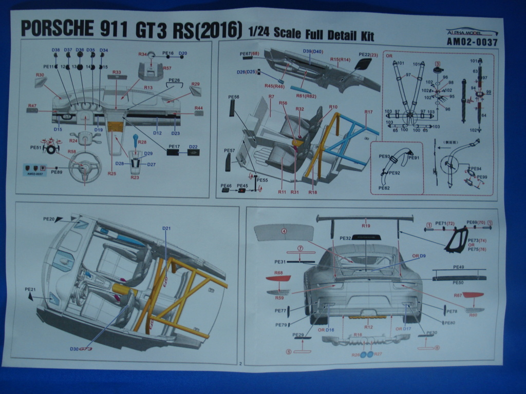 [ALPHA MODEL] PORSCHE 911 GT3 RS 2016 1/24ème Réf AM02-0037 Dsc00076