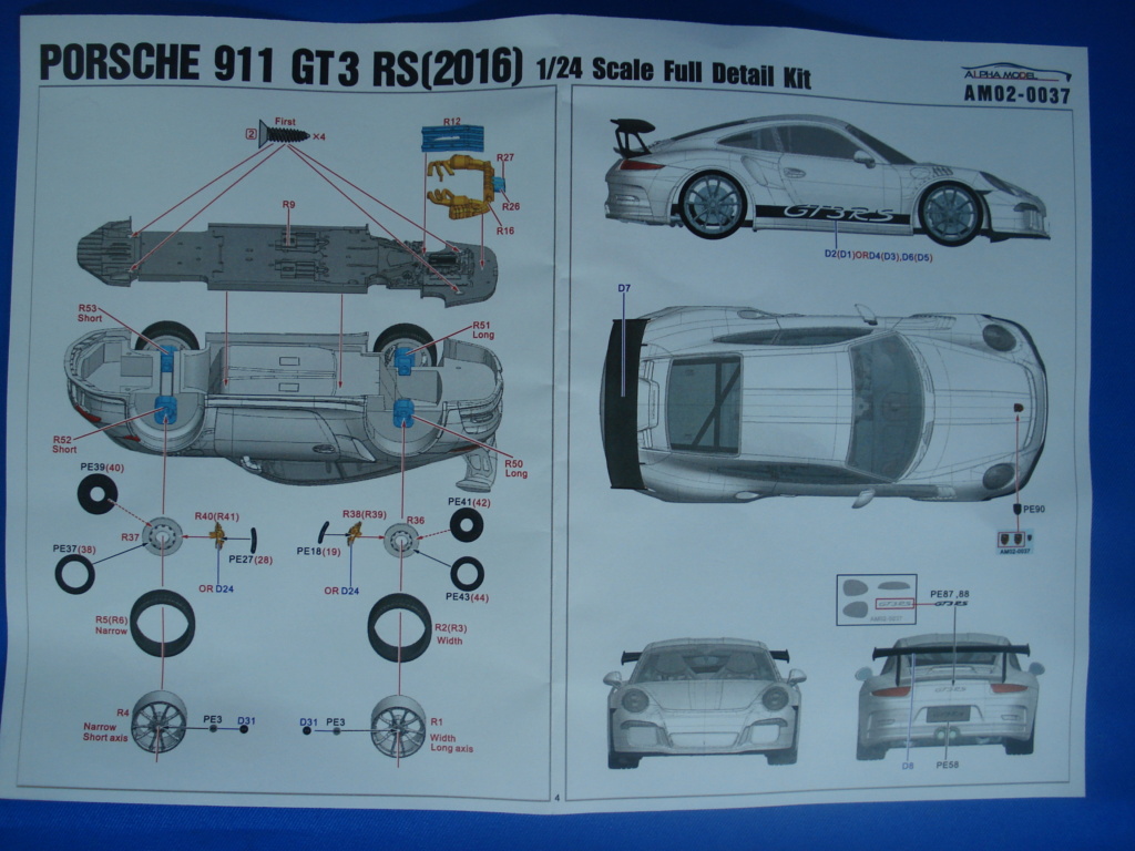 [ALPHA MODEL] PORSCHE 911 GT3 RS 2016 1/24ème Réf AM02-0037 Dsc00077