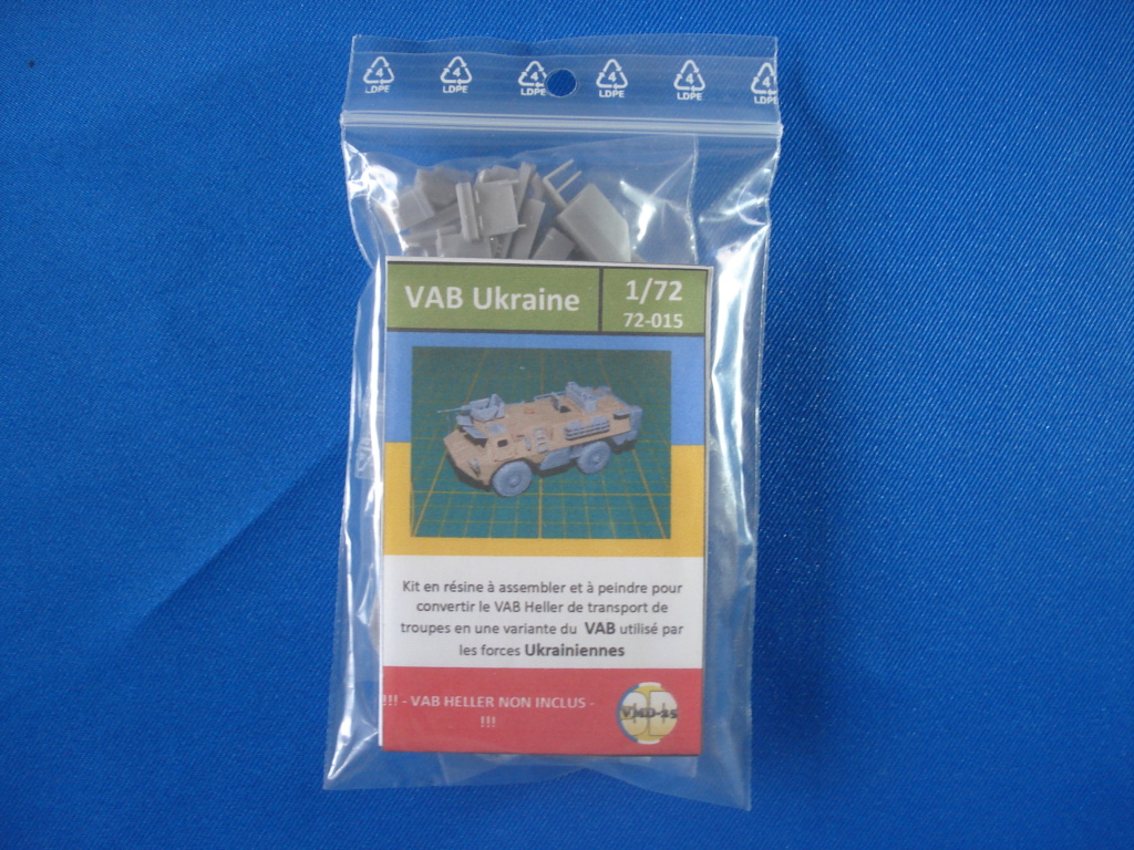 [VMD-25 3d] SAVIEM VAB "UKRAINE" conversion sur base HELLER 1/72ème Réf 72-015 Dsc00086