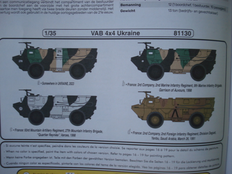 [HELLER] SAVIEM VAB 4X4 "UKRAINE" 1/35ème Réf 81130 Dsc00392