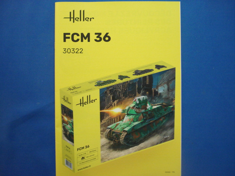 FCM 36 1/35ème Réf 30322 Notice Dsc00502