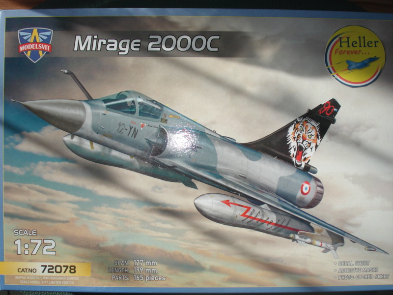 [MODELSVIT] DASSAULT MIRAGE 2000 C 1/72ème Réf 72078 Dsc01029