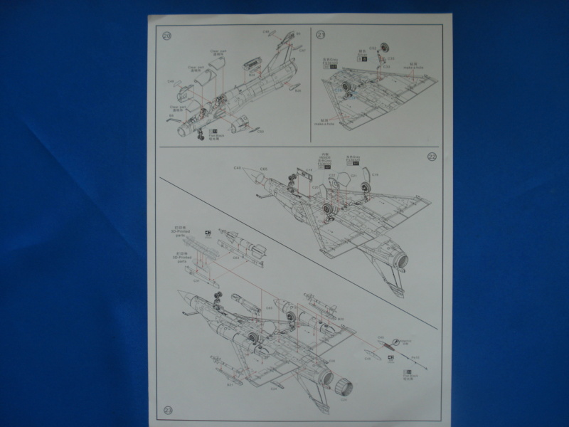 [DreamModel] DASSAULT MIRAGE 2000 D 1/72ème Réf DM 720022 Notice Dsc01119