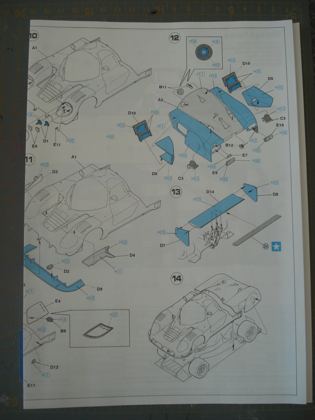 [HASEGAWA] NISSAN R89C CALSONIC 1/24ème Réf 20245 Dsc07673