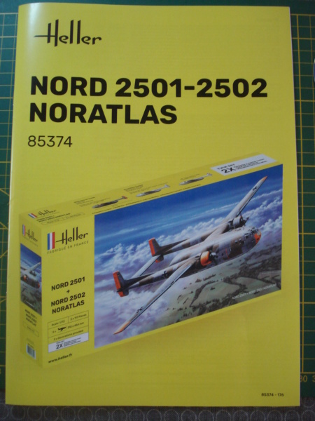NORD 2501+ NORD 2502 NORATLAS 1/72ème Réf 85374 TWINSET Notice Dsc08251