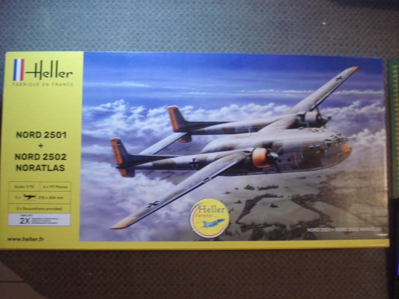 [HELLER] NORD 2501+ NORD 2502 NORATLAS 1/72ème Réf 85374 TWINSET Dsc08272