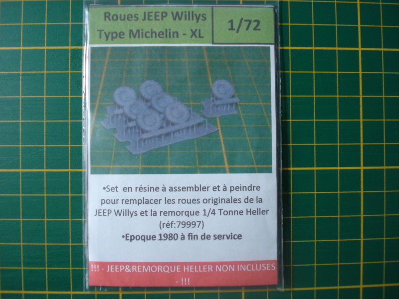 JEEP WILLY'S FRANCE roues type MICHELIN XL au 1/72ème, 1/48ème et 1/35ème Dsc09058