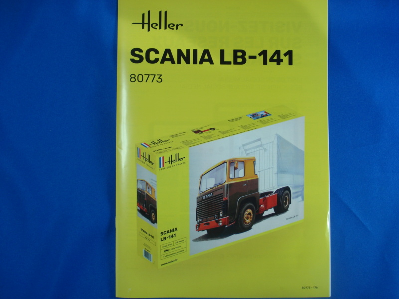 SCANIA LB 141 1/24ème Réf 80773 Notice Dsc09489