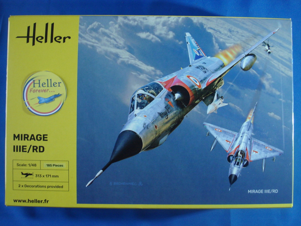 [HELLER] DASSAULT MIRAGE III E/RD 1/48ème Réf 30422 (2022) Dsc09503