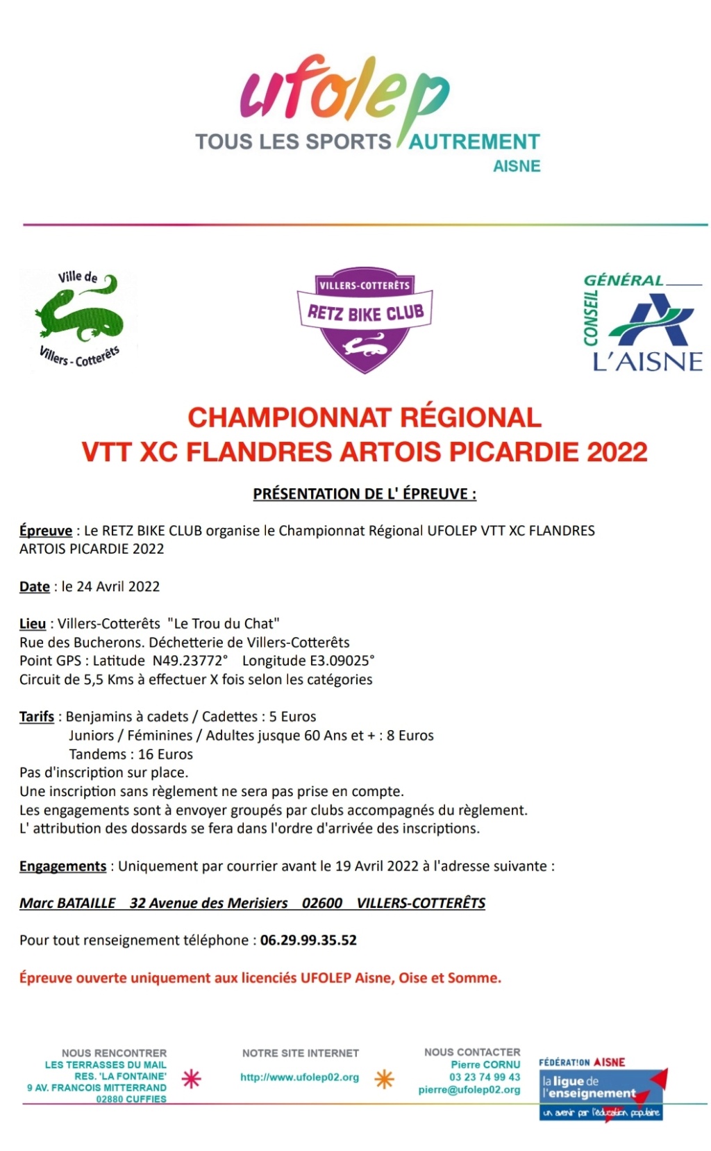 Championnat régional VTT xc Flandre Artois Picardie  24/04/2022 Img_2026