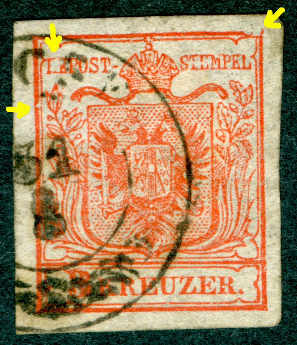 1867 - Die erste Österreichische Ausgabe 1850 - Seite 25 1850_315