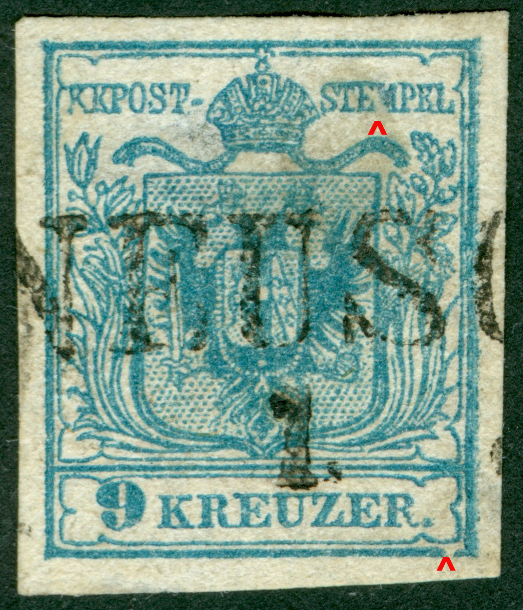 stempel - Die erste Österreichische Ausgabe 1850 - Seite 27 1850_915