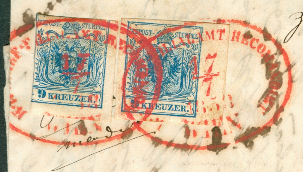 Marken - Die erste Österreichische Ausgabe 1850 - Seite 27 1858_r10