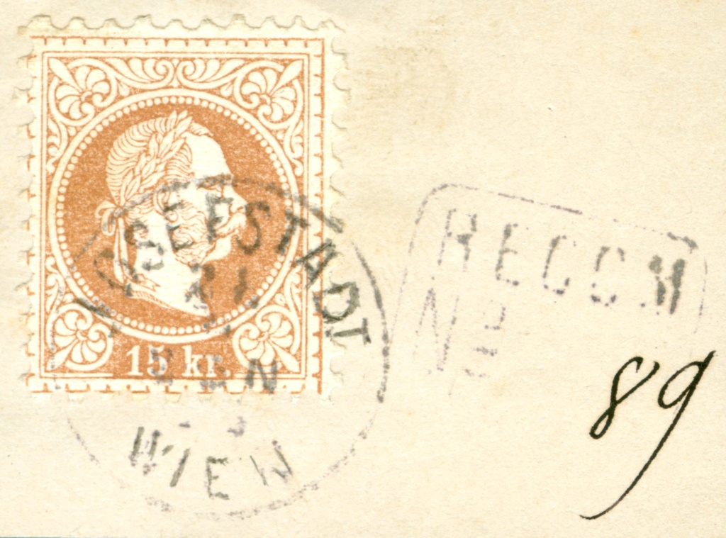 Rekommandationsstempel ohne Ortsangabe 1867_113