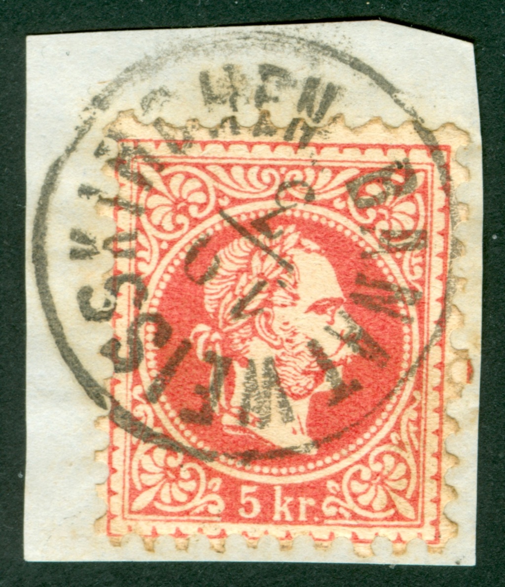 stempel - Freimarken-Ausgabe 1867 : Kopfbildnis Kaiser Franz Joseph I - Seite 24 1867_517