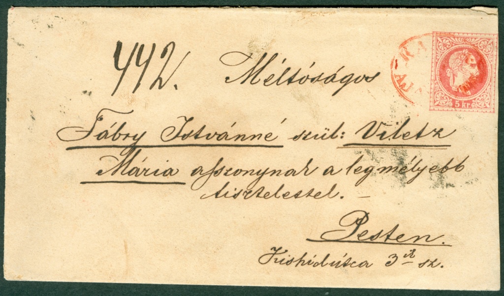 nach - Freimarken-Ausgabe 1867 : Kopfbildnis Kaiser Franz Joseph I - Seite 24 1867_g10